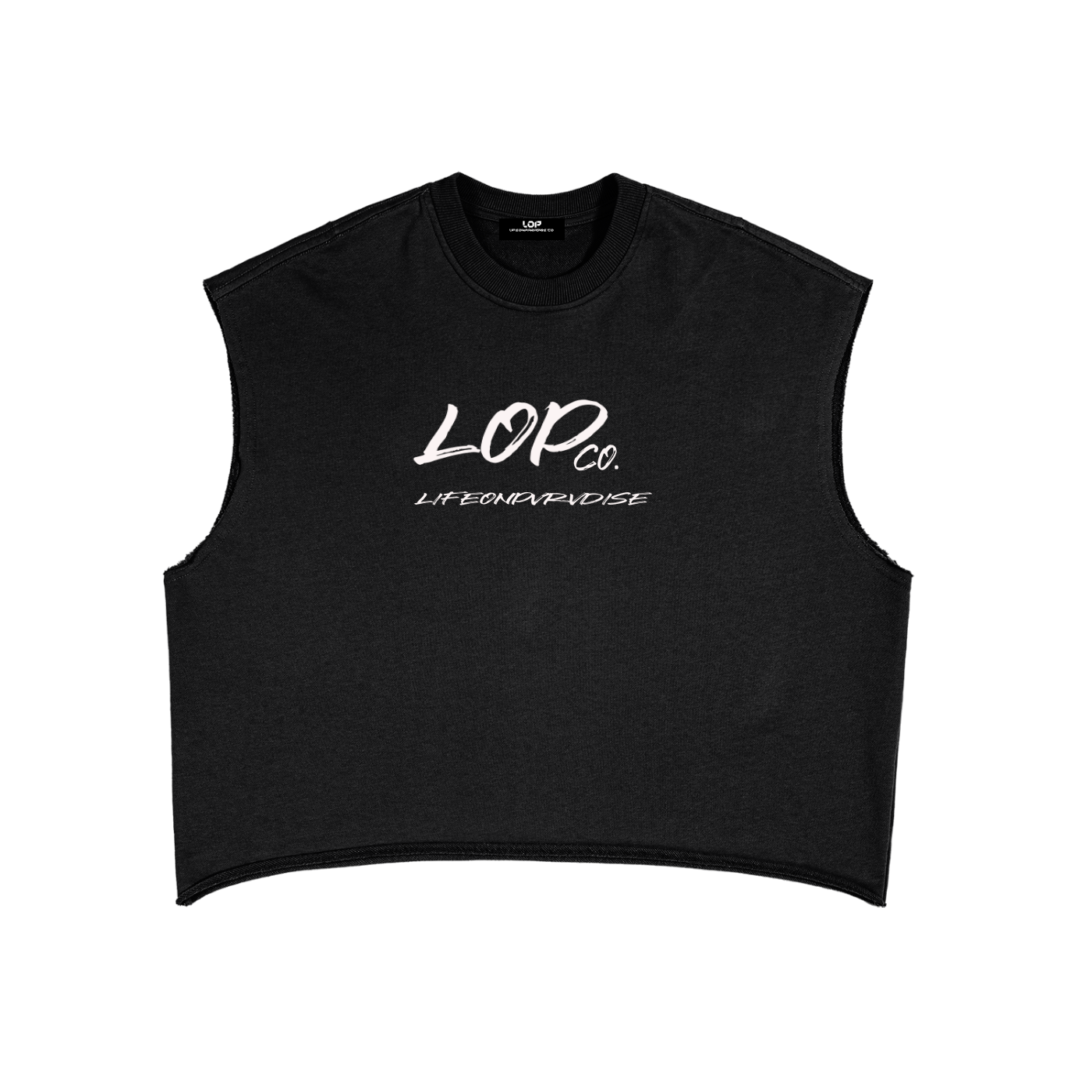 LOP CEO French Terry Boxy Tank Top