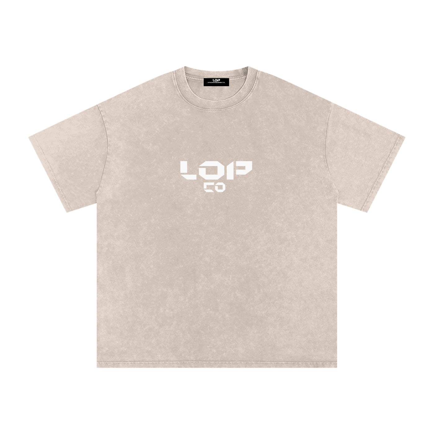 LOP Snow Washed Oversized Cotton Shirt
