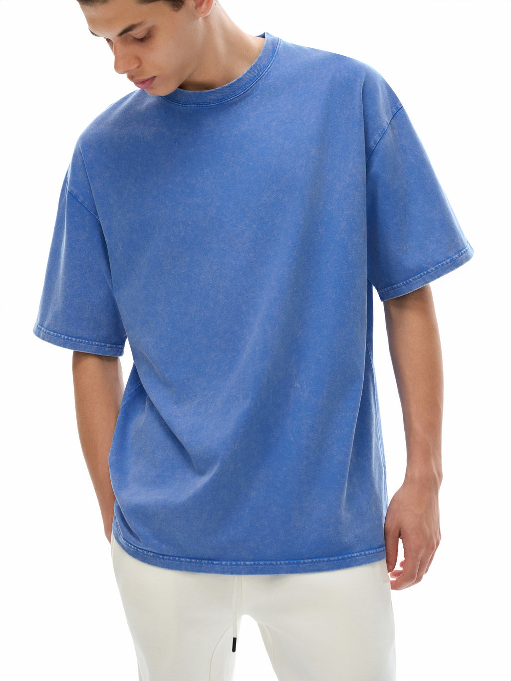 LOP Snow Washed Oversized Cotton Shirt