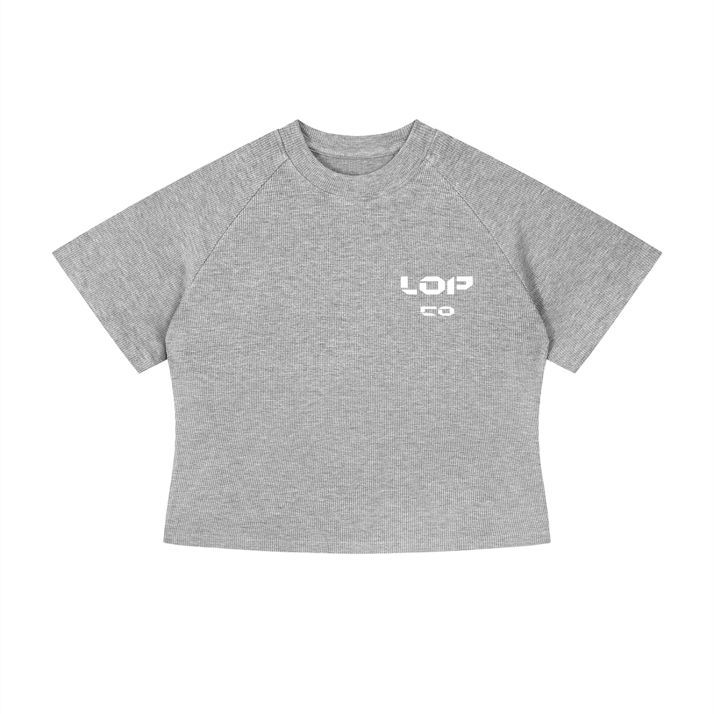 LOP Women's Mineral Wash CropShirt