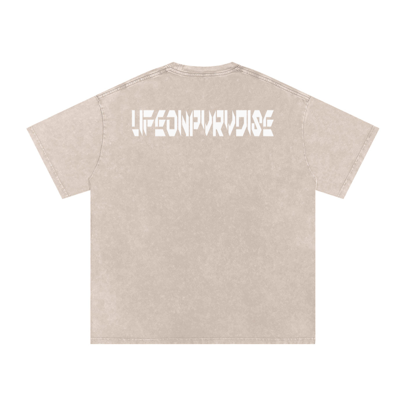 LOP Snow Washed Oversized Cotton Shirt