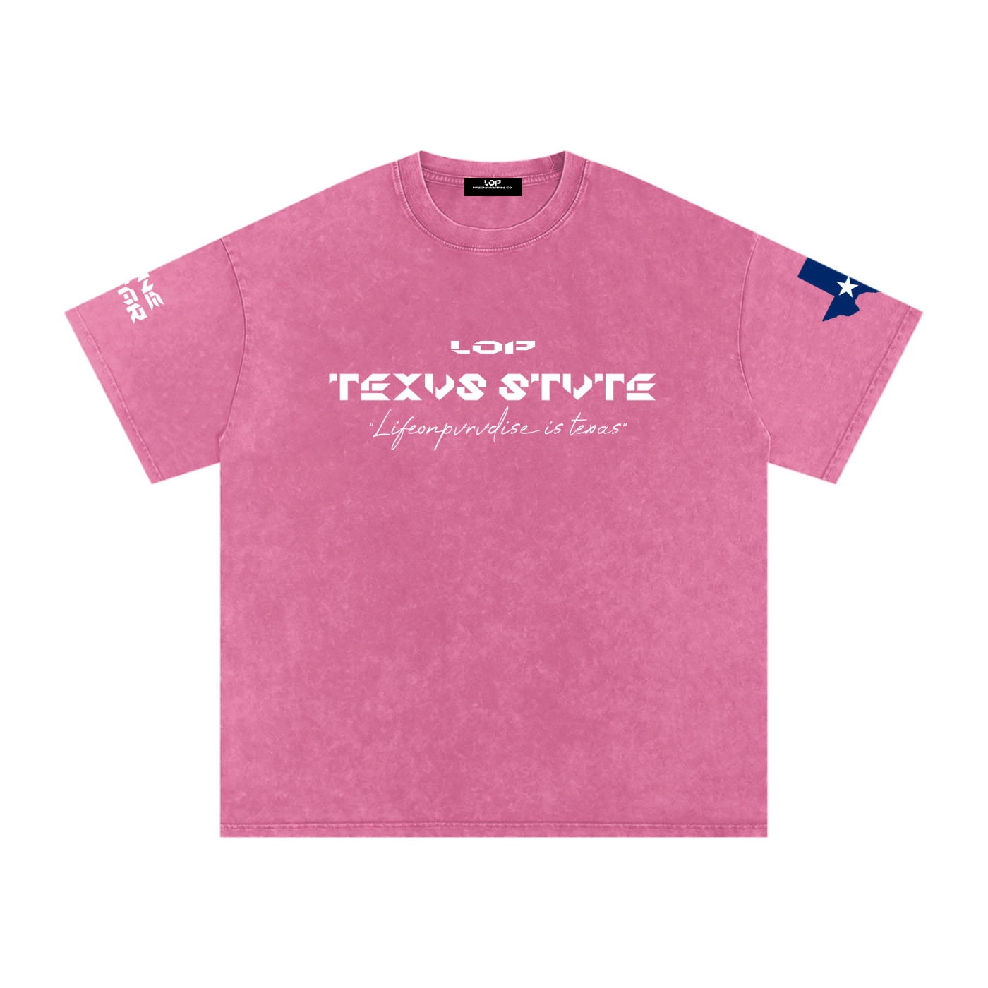 LOP Washed Oversized Cotton Shirt