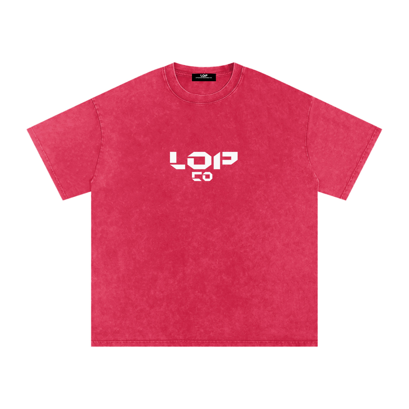 LOP Snow Washed Oversized Cotton Shirt