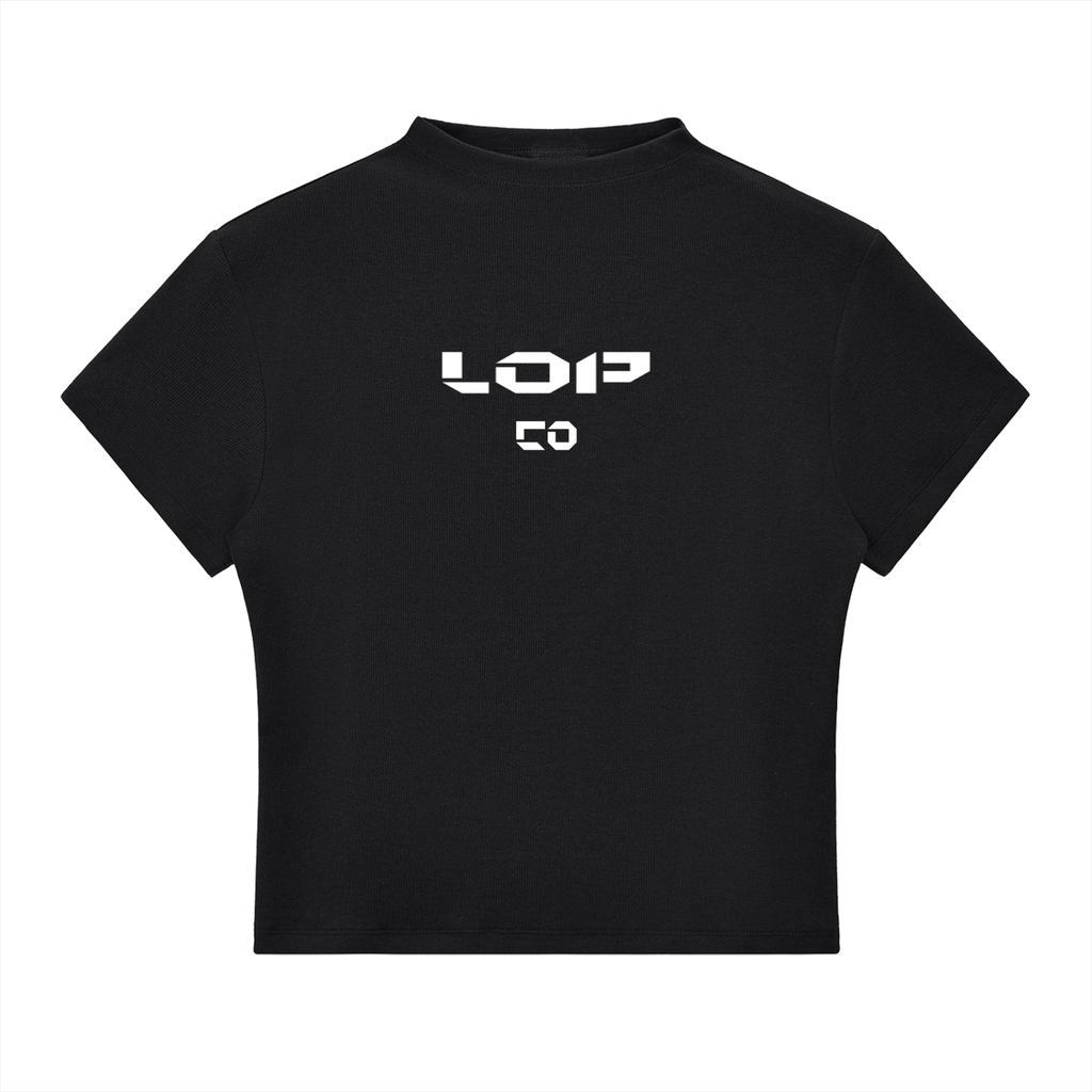 LOP Essential Slim Fit Mock Neck Shirt