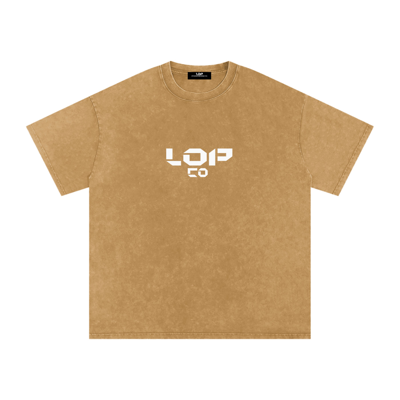 LOP Snow Washed Oversized Cotton Shirt