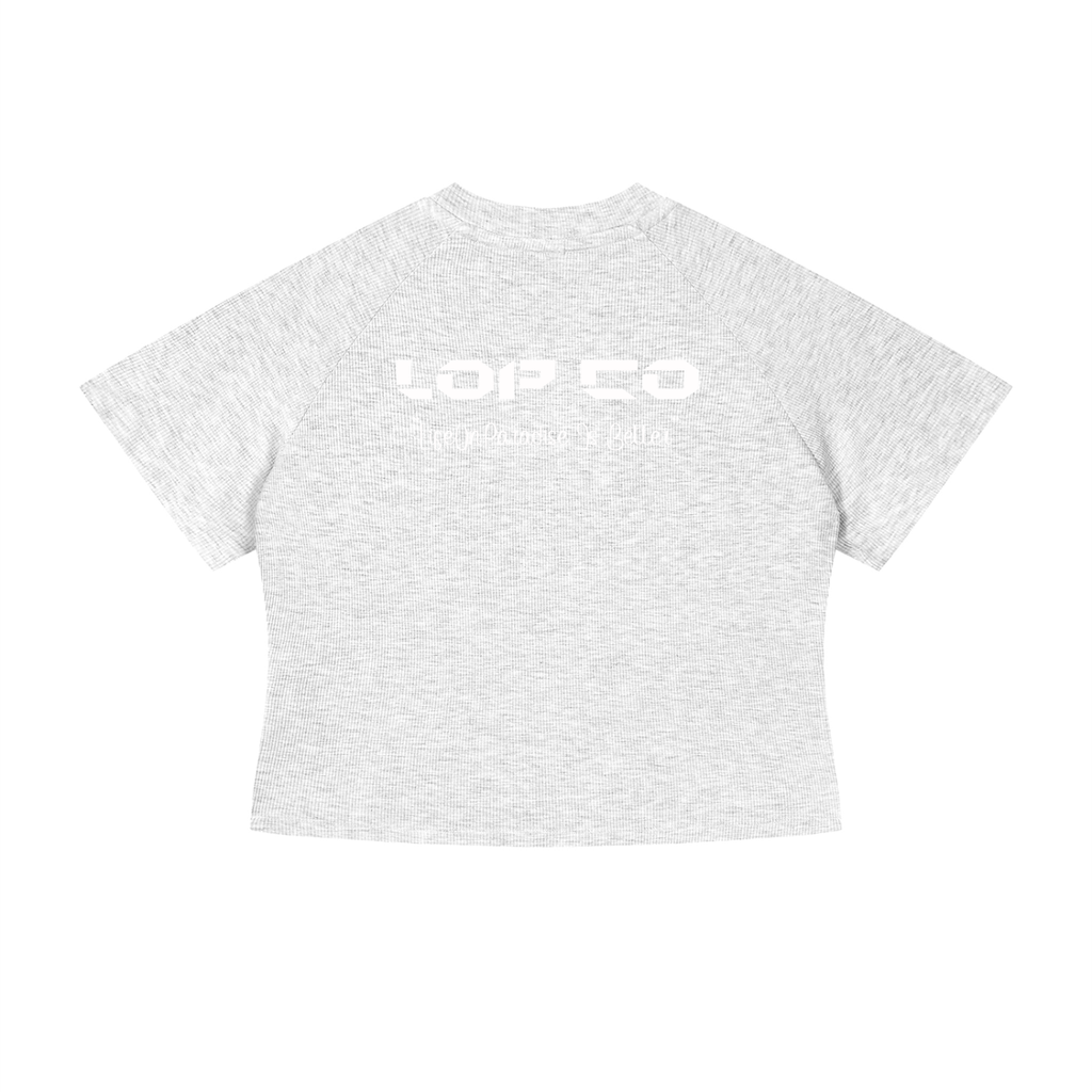 LOP Women's Mineral Wash CropShirt