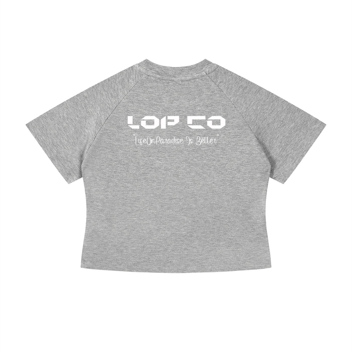 LOP Women's Mineral Wash CropShirt