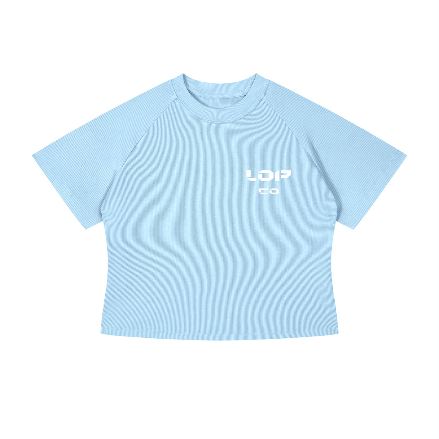 LOP Women's Mineral Wash CropShirt