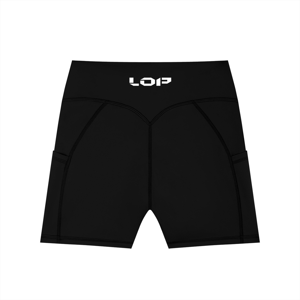 LOP Women's High-Waisted Biker Shorts