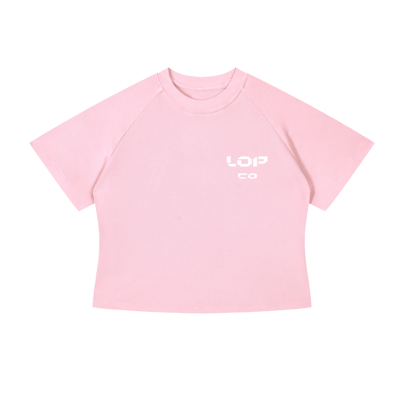 LOP Women's Mineral Wash CropShirt