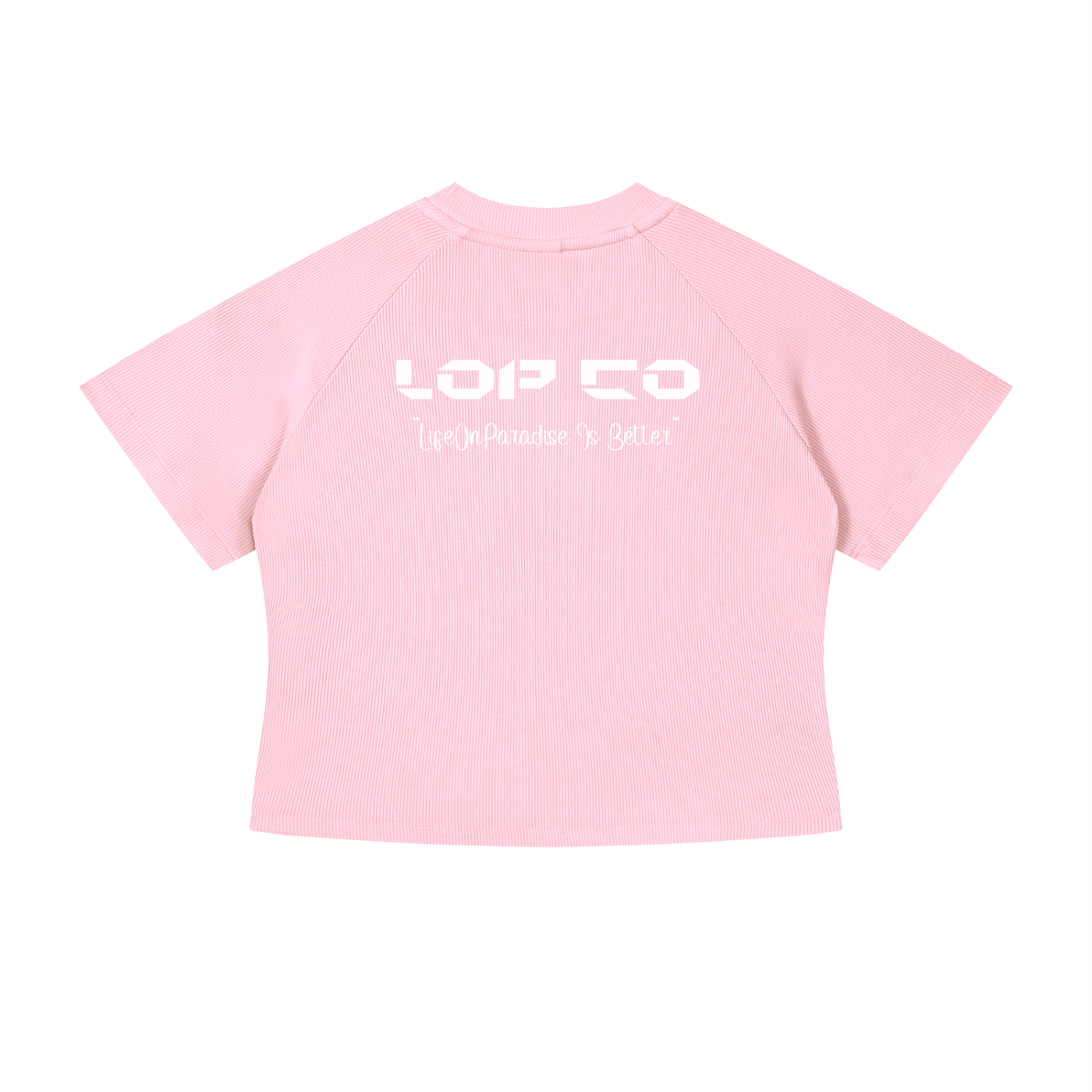 LOP Women's Mineral Wash CropShirt