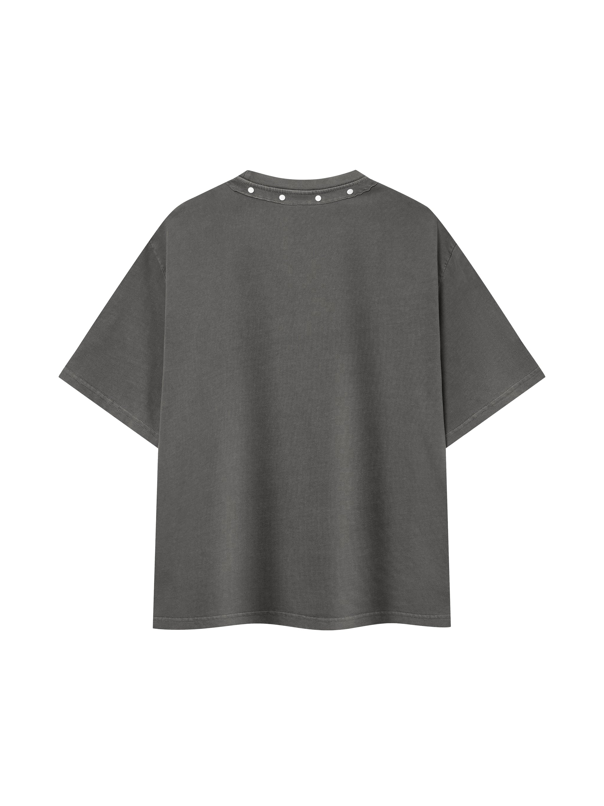 LOP Unisex Washed Boxy Studded T-Shirt