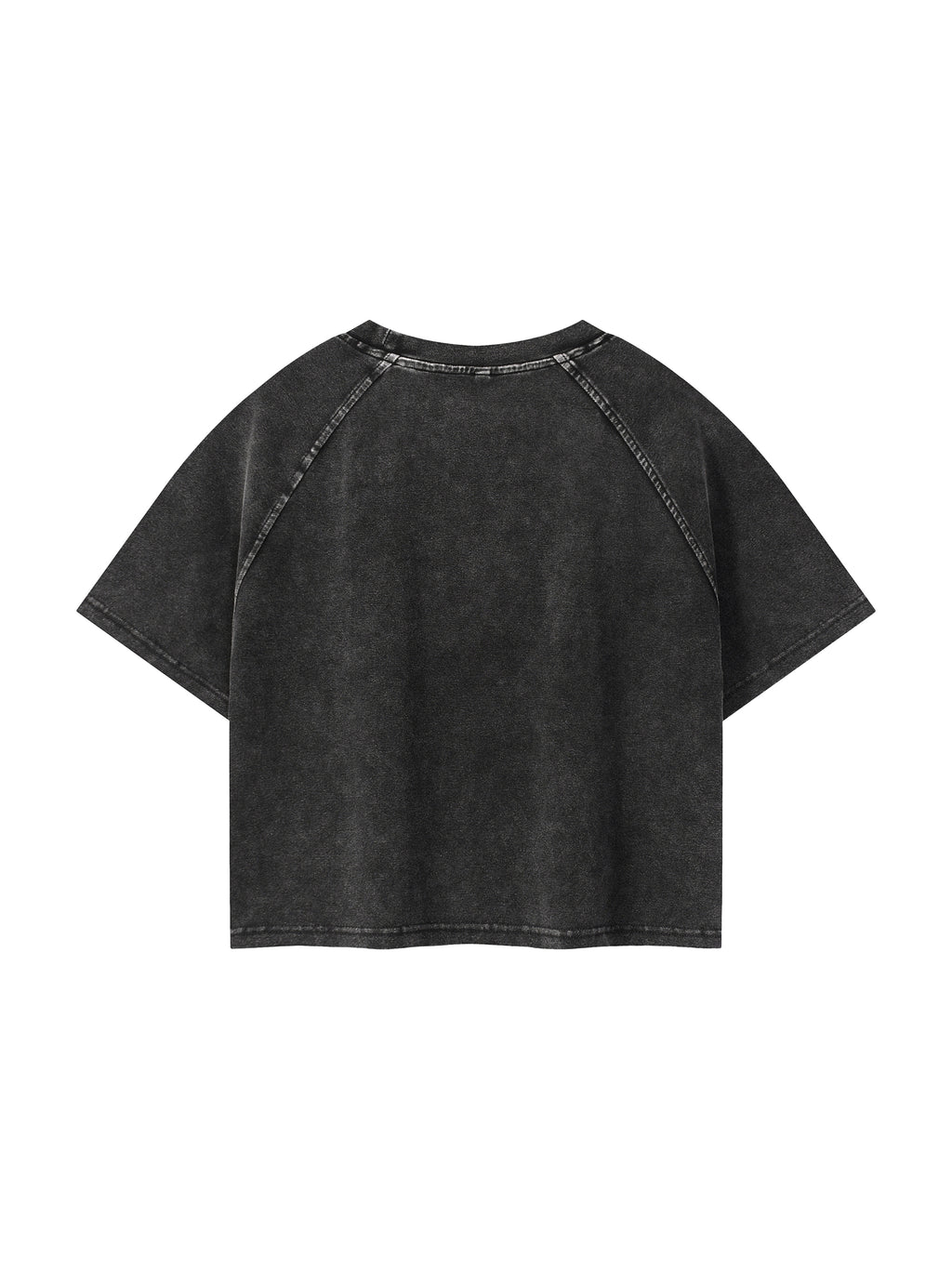 LOP Women's Mineral Wash Crop Shirt