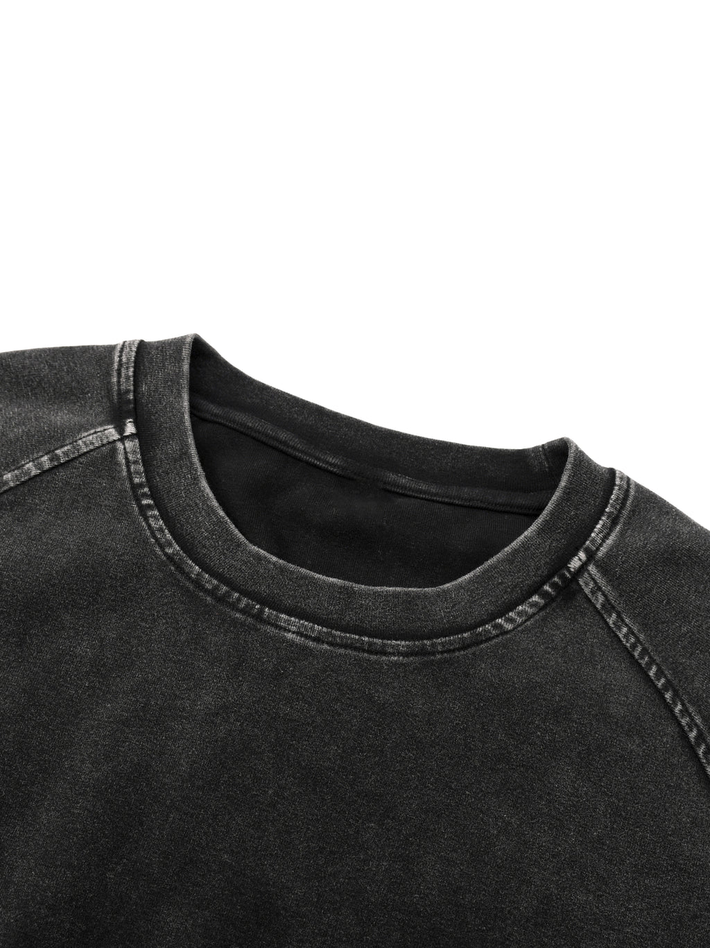 LOP Women's Mineral Wash Crop Shirt