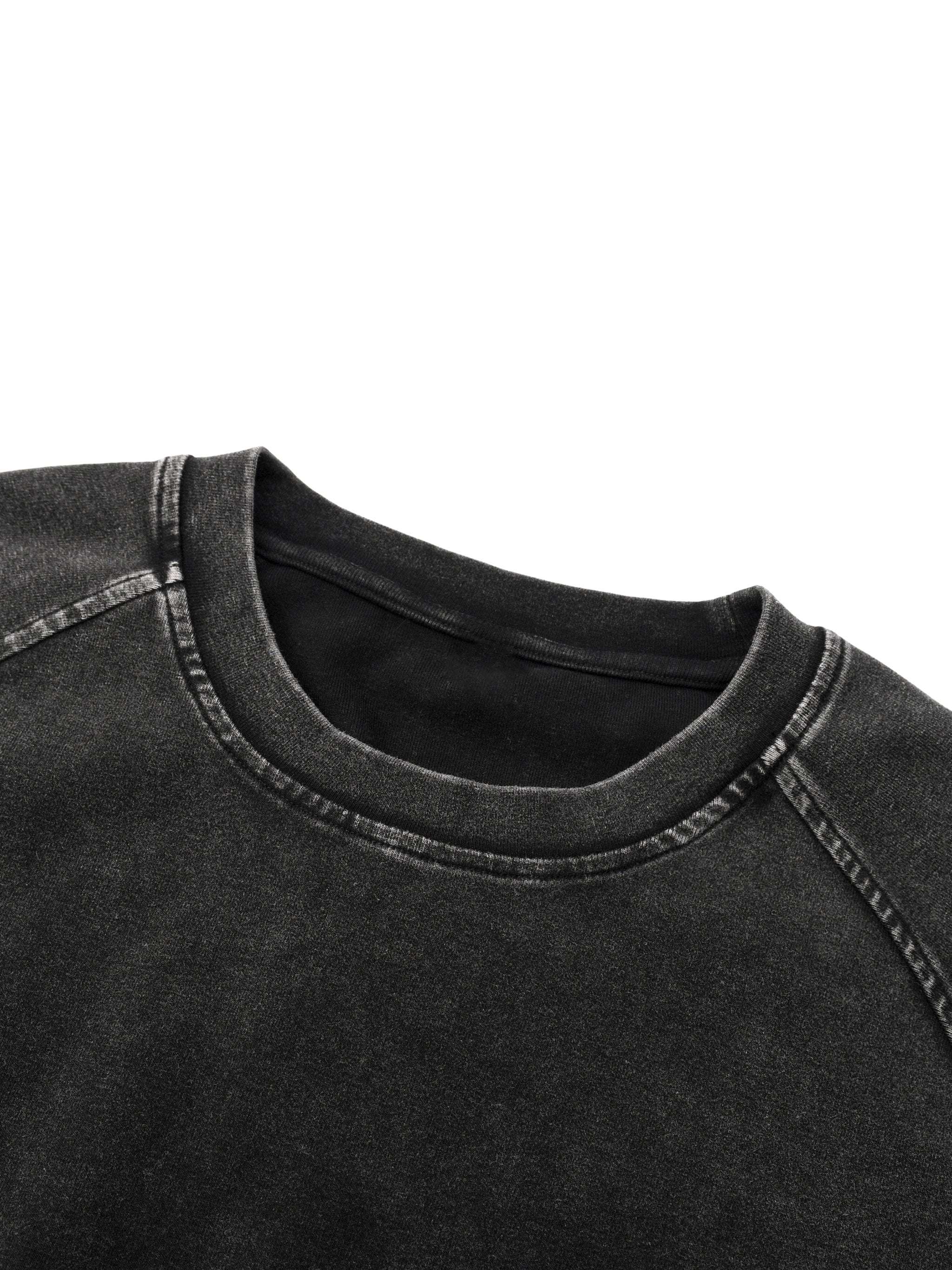 LOP Women's Mineral Wash Crop Shirt