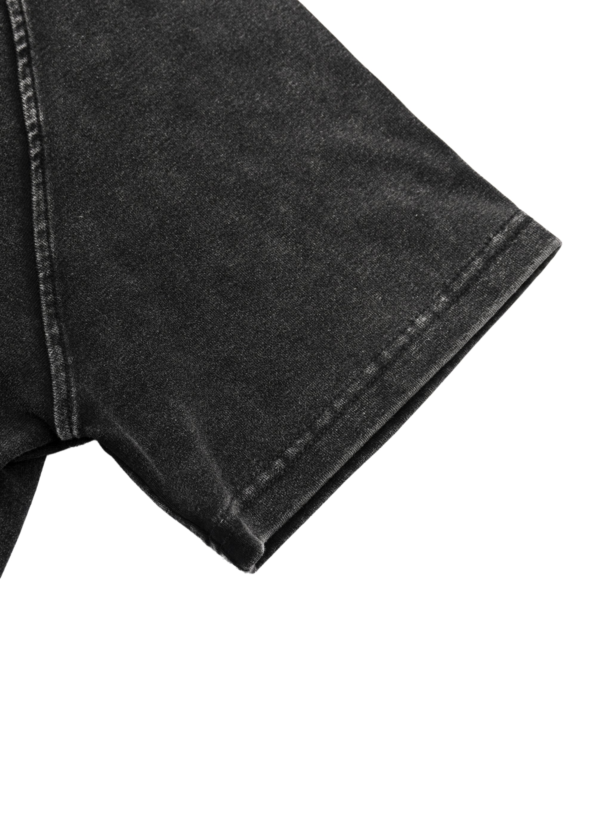 LOP Women's Mineral Wash Crop Shirt
