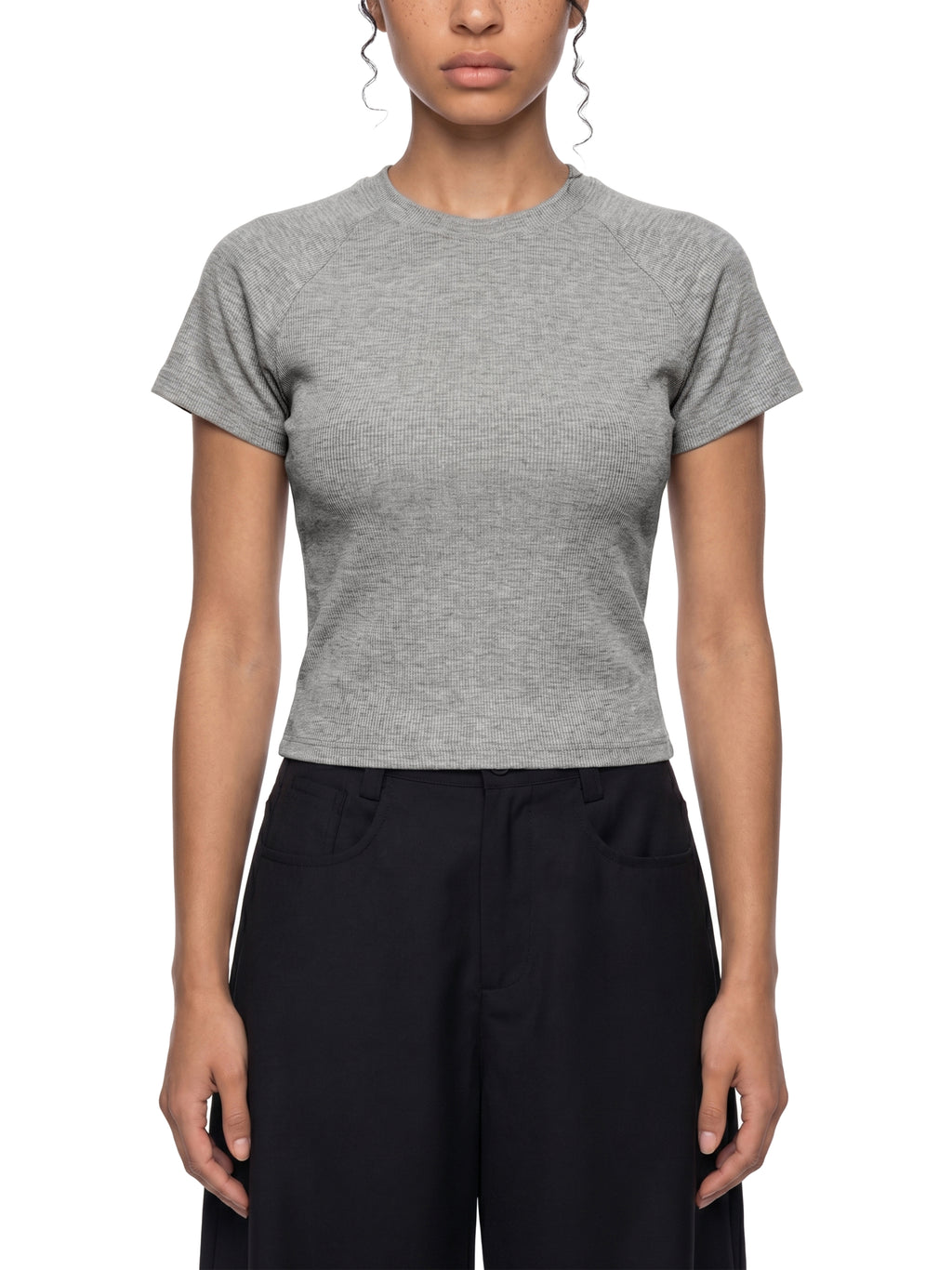 LOP Women's Mineral Wash CropShirt
